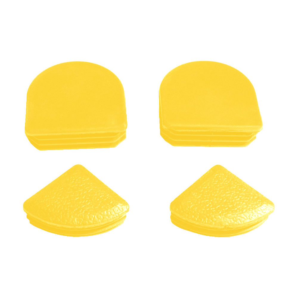 Kunststoffabdeckung für Handstütze gelb 4 stk. (Cargo 500)