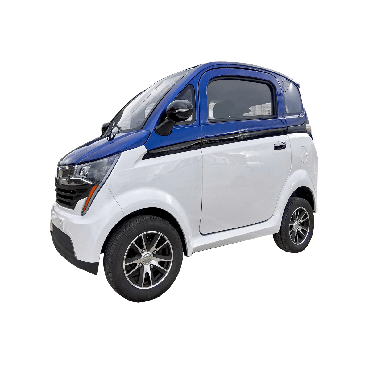 ELEKTRO-AUTO X5 FACELIFT Weiss-Blau