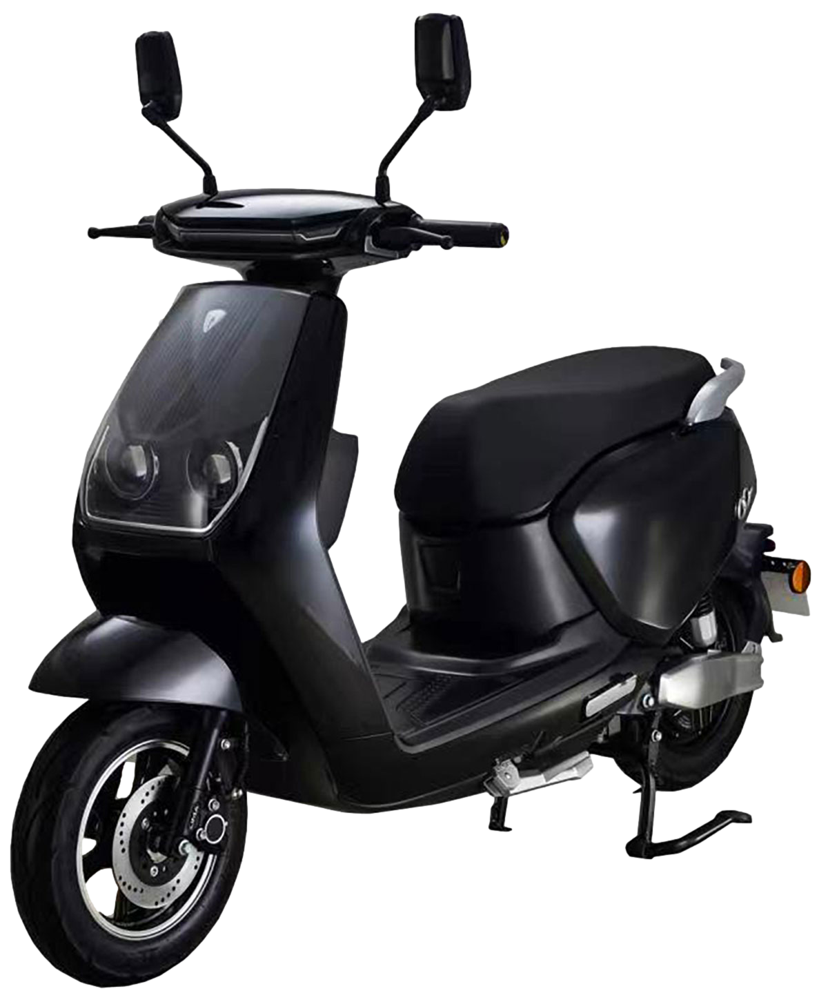 Elektroroller RocknBikes RE01 Schwarz Motorroller 45km/h 2-Sitzer